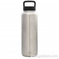 Simple Modern 22 Ounces Summit Water Bottle + Extra Lid - Vacuum Insulated Wide Mouth Cupholder Friendly 18/8 Stainless Steel Flask - Hydro Travel Mug - Reflection 567920288
